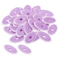 thumbnail image 1 of Uxcell 5.6x3.2cm Erasable Pen Eraser, 30 Pack Oval Hollow Eraser for Art Office Classroom Light Purple, 1 of 5