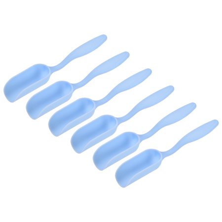Uxcell 5.7'' Gardening Shovel Spoons Soil Scoops Planting Tools, Blue 12 Pack