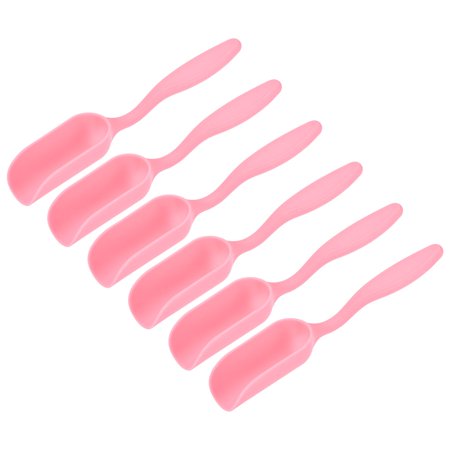 Uxcell 5.7'' Gardening Shovel Spoons Soil Scoops Planting Tools, Pink 6 Pack