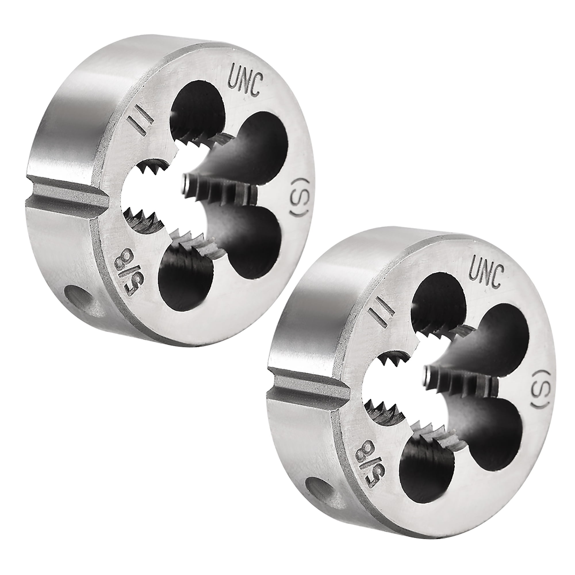 Round Threading Uxcell 5/8-11 UNC Alloy Tool Steel Machine Thread Round Threading Dies ...