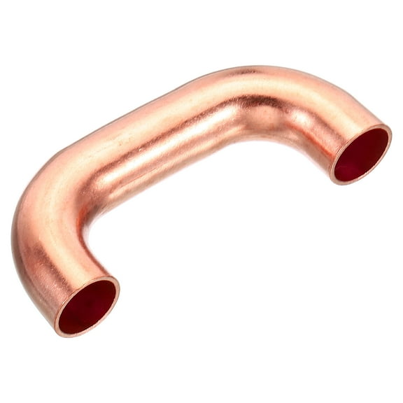 Uxcell 5/8 Inch OD 80.7x35mm Elbow Copper Pipe Fitting 180 Degree U Shape Welding Sweat Solder Connection