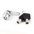 thumbnail image 1 of Uxcell 5/8" Thread Length Cabinet Cupboard Toolbox Security Drawer Tubular Cam Lock w Keys, 1 of 2