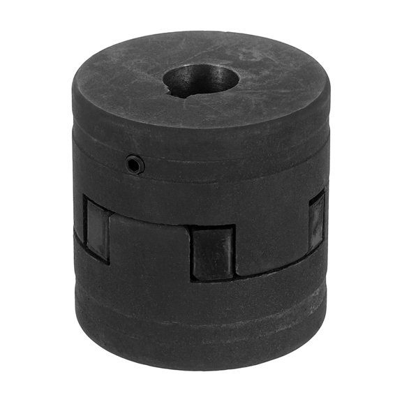 Uxcell 5/8" to 5/8" L090 Flexible 3-Piece L-Jaw Coupling Coupler Set & Buna-N NBR Rubber Spider for Log Splitter Hybrid Equipment