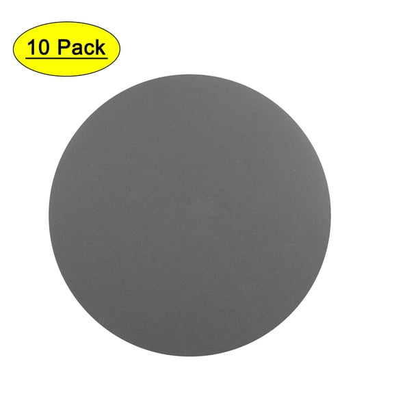 Uxcell 5" 800 Grit  Hook and Loop Sanding Disc Silicon Carbide Grey 10 pcs