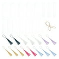 thumbnail image 1 of Uxcell 5.9"x1" Blank Acrylic Bookmark 30 Pack Rectangle Clear Book Marks Page Markers with Colored Tassel 3 Types, 1 of 6