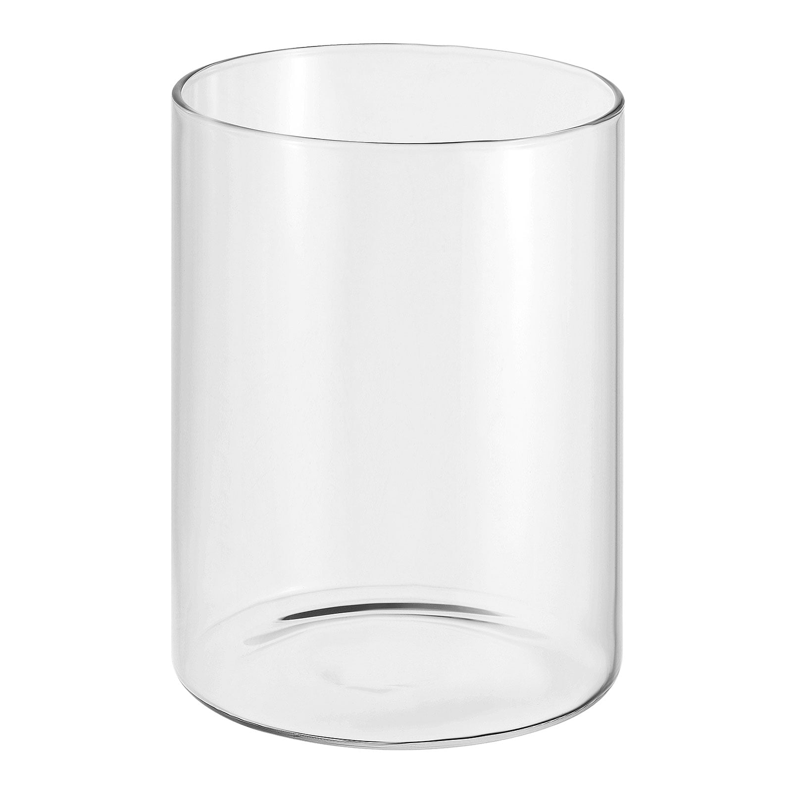 Uxcell 5.9"x3.9" Clear Glass Cylinder Vase Tabletop Flowers Vase