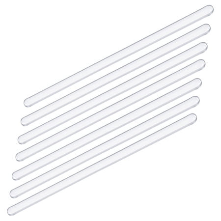 Uxcell 5.91" length 5mm Dia Borosilicate Glass Stick Stir Rod Mixing Tools for Lab 10 Pack