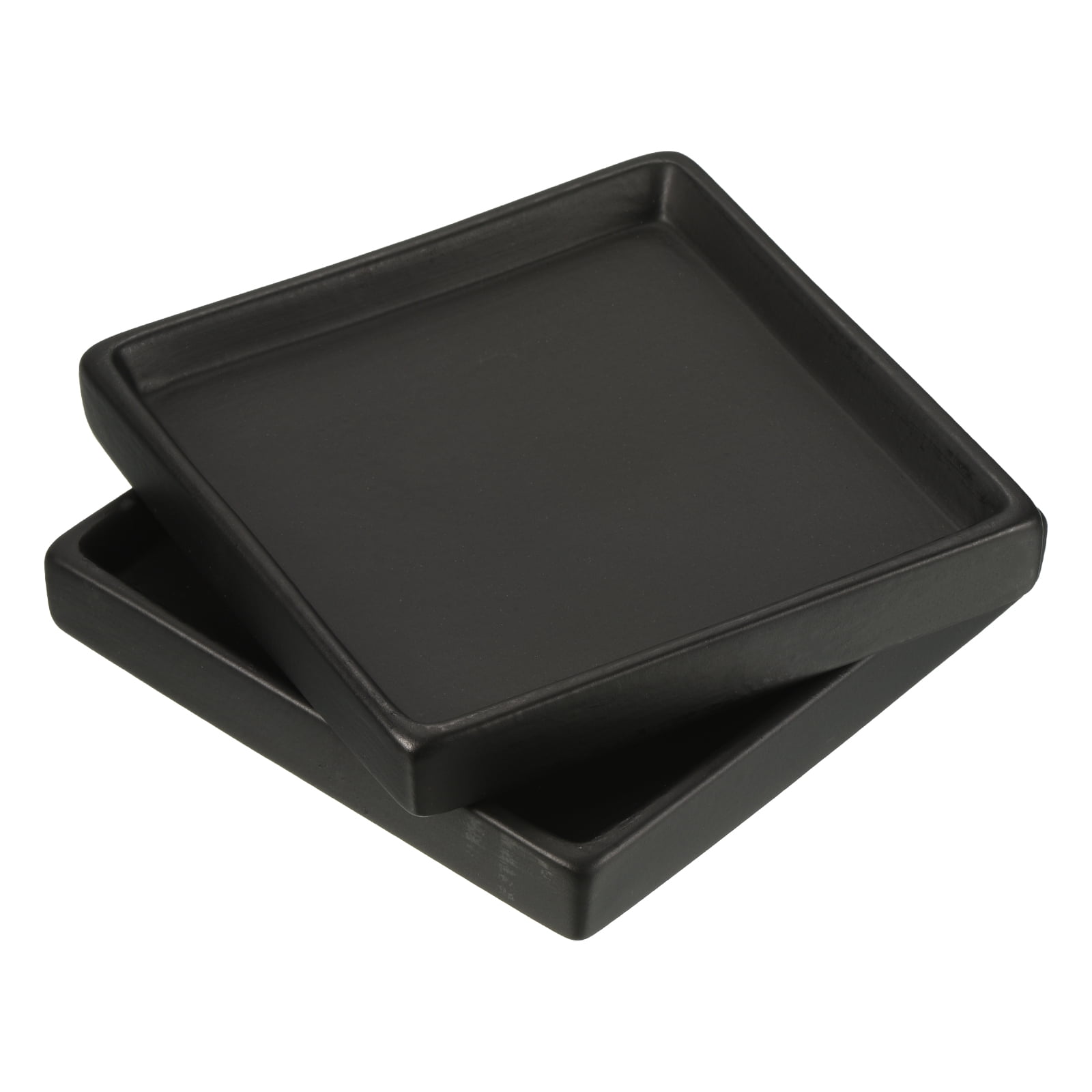 Tray Uxcell Gray Square Ceramic Pack Pot 2 Planter 5\