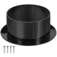 thumbnail image 1 of Uxcell 5" Duct Connector Flange ABS Exhaust Flange Duct Mounting Plate for Air Heating Cooling HVAC, 1 of 5