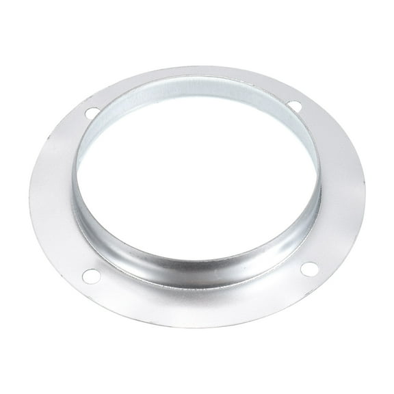 Uxcell 5" Duct Connector Flange Straight Pipe Flange Duct Mounting Plate for Heating Cooling Ventilation HVAC Steel