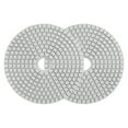 thumbnail image 1 of Uxcell 5-Inch 1000 Grits Diamond Polishing Pad Wet/Dry for Stone Concrete Marble 2 Pack, 1 of 5