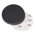 thumbnail image 1 of Uxcell 5 Inch 150 Grit Hook and Loop Wet Dry Usable Silicon Carbide C-Weight Backing  Sanding Disc 10Pack, 1 of 5