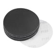 thumbnail image 1 of Uxcell 5 Inch 180 Grit Hook and Loop Silicon Carbide C-Weight Backing Sanding Disc 20Pack, 1 of 5