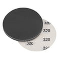 thumbnail image 1 of Uxcell 5 Inch 320 Grit Hook and Loop Wet Dry Usable Silicon Carbide C-Weight Backing  Sanding Disc 10Pack, 1 of 5