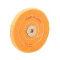 thumbnail image 1 of Uxcell 5-Inch Cotton Buffing Wheel Polishing for Bench Grinder Tools 1/2-Inch Arbor Hole, 1 of 5