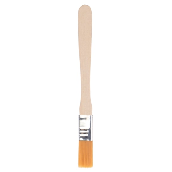 Uxcell 5" Length 0.Uxcell 5" Width Soft Nylon Bristle with Wood Handle Paint Brush