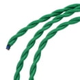 thumbnail image 1 of Uxcell 5 M/16.4 Ft 2 Core 18AWG Vintage Twisted Cloth Covered Electrical Wire Dark Green, 1 of 5