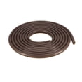 thumbnail image 1 of Uxcell 5 Meters T-Slot Mount Weatherstrip Seal 7mm Bulb Bubble for 5mm Slot Coffee, 1 of 5