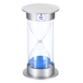 thumbnail image 1 of Uxcell 5 Minute Sand Timer, Sandy Clock, Count Down Sand Glass, Blue Sands, 1 of 5