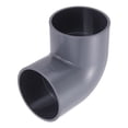 thumbnail image 1 of Uxcell Duct Connector, Plastic Dryer Hose Connector Pipe Fitting Adapter Coupling 5" Gray, 1 of 6