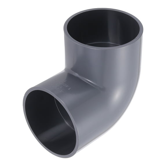 Uxcell Duct Connector, Plastic Dryer Hose Connector Pipe Fitting Adapter Coupling 5" Gray