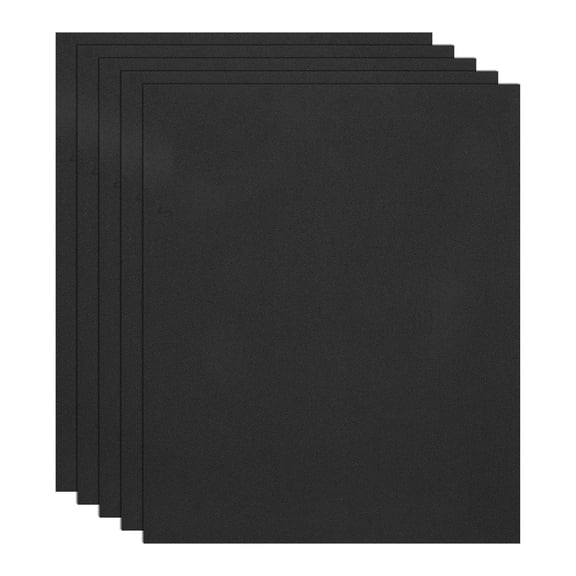 Uxcell 5 Pack 9" x 11" Sand Paper, 400 Grit Sandpaper Aluminum Oxide Abrasive, Hand Sanding Sheets for Wood Furniture Floor Finishing or Metal Polishing