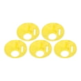 thumbnail image 1 of Uxcell 5 Pack Beehive Box Entrance Gate, 68mm Plastic Round Rotatable Bee Nest Door Disc Yellow, 1 of 4