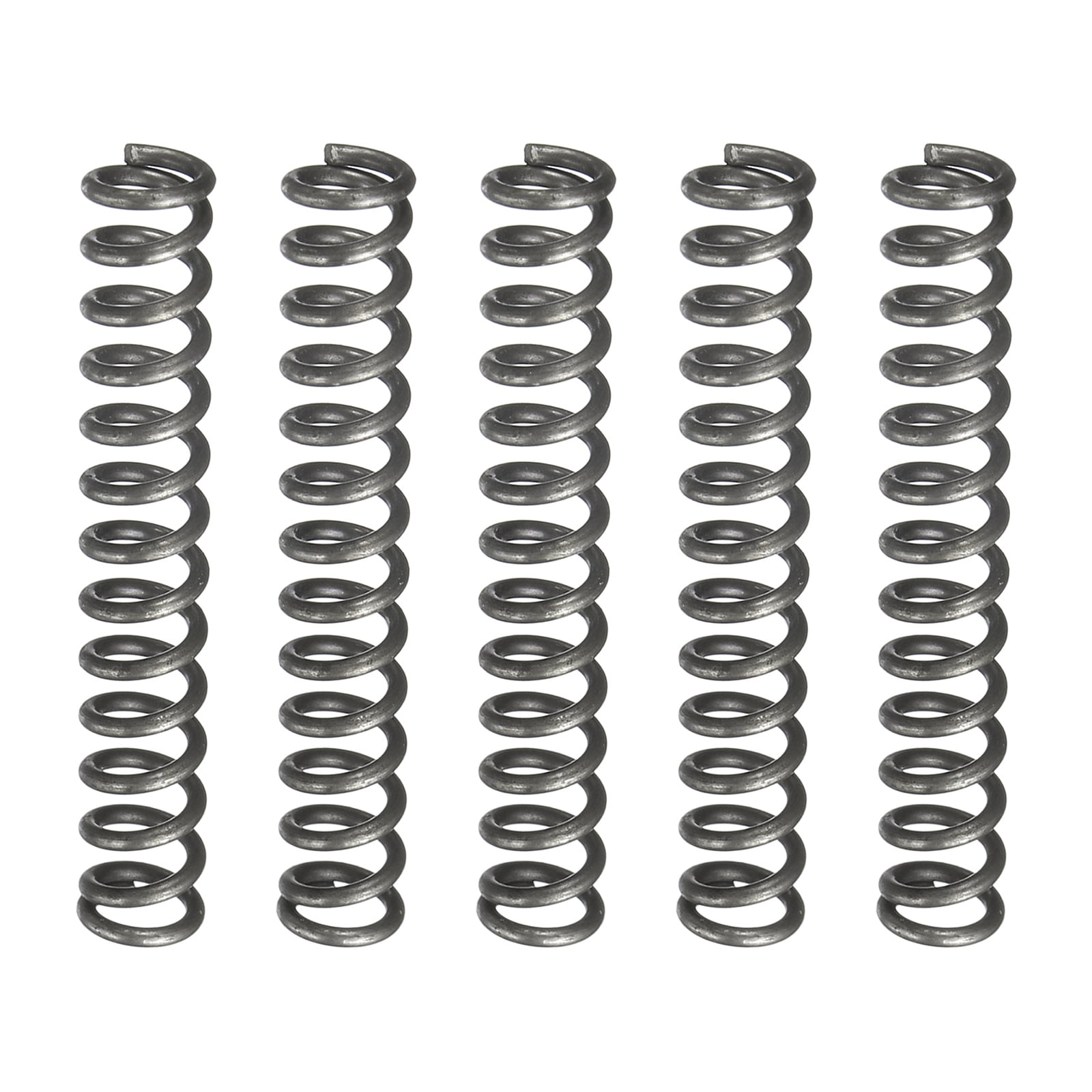 Uxcell 5 Pack Compression Spring, 5mm OD, 0.8mm Wire Size, 30mm Free ...