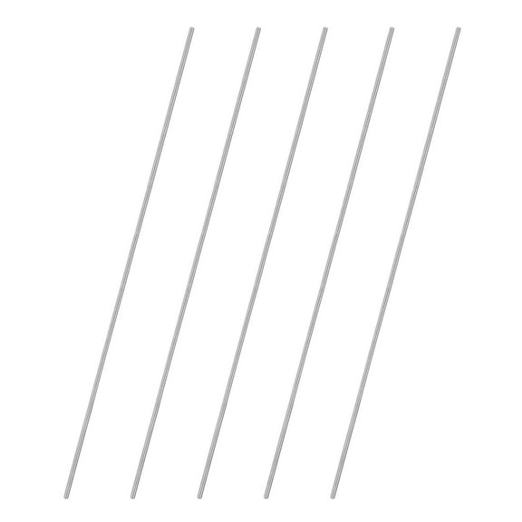 Uxcell 5-Pack Fully Threaded Rod, M5x400mm 304 Stainless Steel Right Hand Thread Bar Studs Metric Threaded Screw