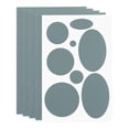 thumbnail image 1 of Uxcell 5 Pack Repair Patch Kits, Fabric Self-Adhesive Patches Grey, 1 of 6