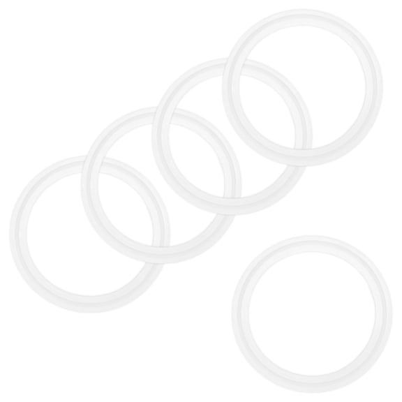 Uxcell 5-Pack Silicone O-Rings Gasket, 89 106mm OD O-Rings Seal Gasket for Compressor Valves Pipe Repair