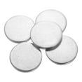 thumbnail image 1 of Uxcell 5 Pack Stainless Steel Disc, 1 9/16"(40mm) Dia 0.2"(5mm) Thick 304 Stainless Steel Flat Round Sheet Blank Round Circle Plate for Crafts Metal Stamping and Jewelry Making, 1 of 7