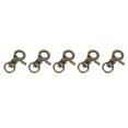 thumbnail image 1 of Uxcell 5 Pack Swivel Lanyard Snap Hook, Zinc Alloy Trigger Snap Hooks, Bronze, 1 of 6