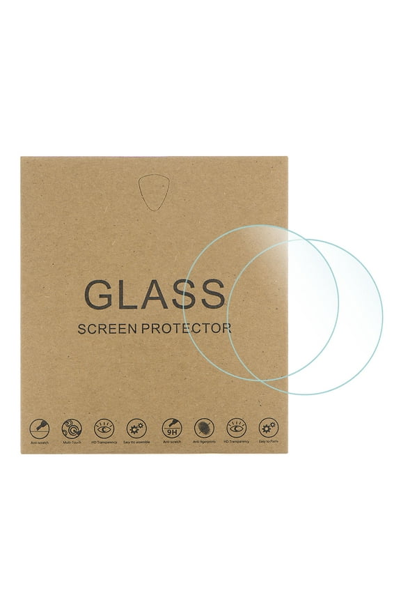 5 Packs 36mm HD Anti Scratch High AL Tempered Glass Smart Watch Glass Screen Protectors
