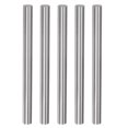 thumbnail image 1 of Uxcell 5 Packs 7.6mm x 100mm High Speed Steel (HSS) Round Rod Lathe Bar Stock DIY Tool, 1 of 5