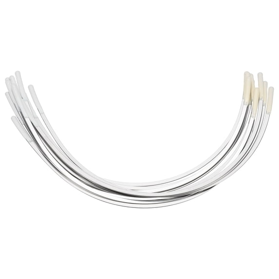 Uxcell 5 Pairs Stainless Steel Underwires for Bra, 7.7 Inch Underwires for Bras Replacement Bra Wires Repair Parts Sewing Supplies Regular Wire Size for A Cup Support, Silver