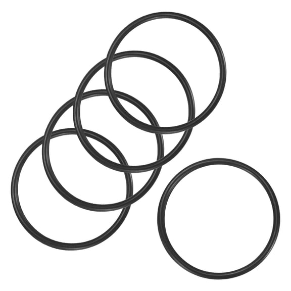 Uxcell 5 Pack Nitrile Rubber O-Rings 2.64 x 2.95 x 0.16 inch Metric Sealing Washer Gasket