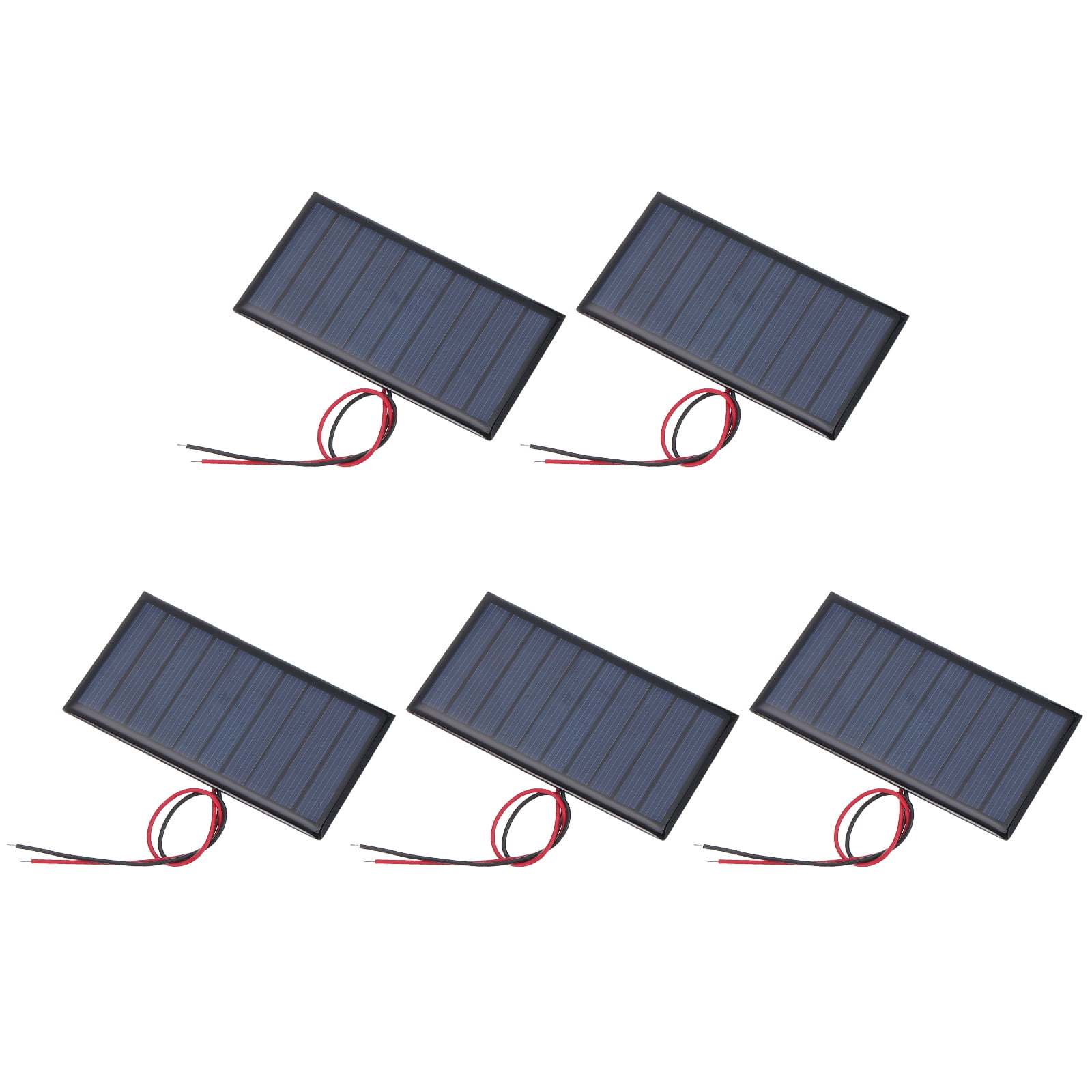 Small Power Panel Uxcell 5 Pcs 5V 0.45W 90mA Mini Solar Panels, Small Polycrystalline ...