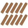 thumbnail image 1 of Uxcell 10 Pcs Door Knob Cover, Safety Door Handle Protector Covers Anti-Collision Soft Spiral Door Knob Covers Foam Door Pull Cover for Bedrooms Bathrooms Offices Doors, Wooden, 1 of 7