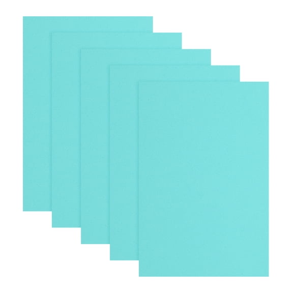 Uxcell 5 Pcs Green EVA A4 Foam Sheets Crafts, 12 x 8 Inch Foam Paper for DIY Crafts Project Classroom Scrapbook Art Cards Home Office Decoration (2mm Thick)