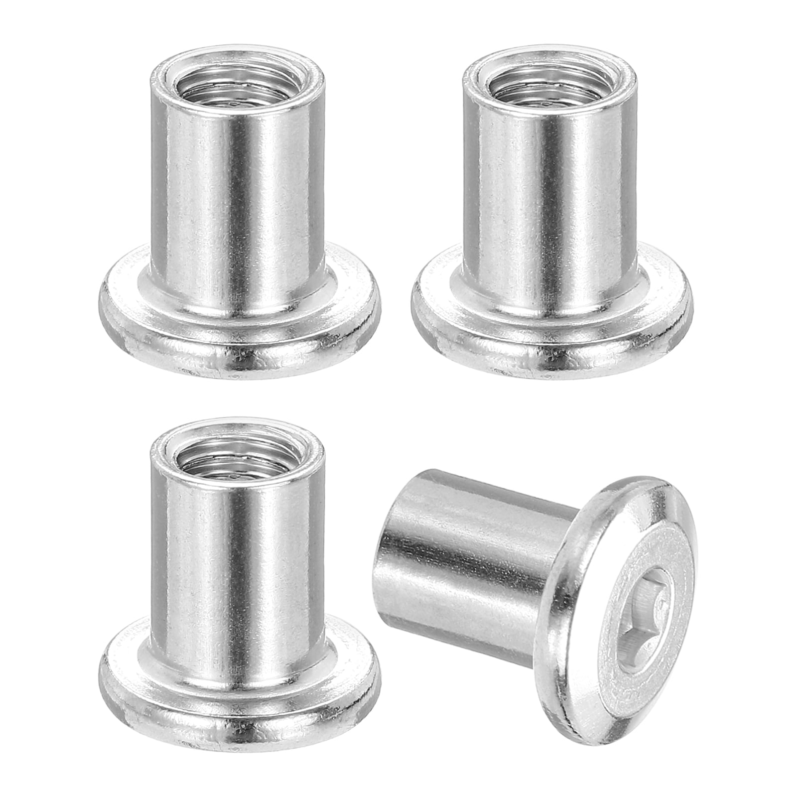 Uxcell 5 Pcs Rivet Hex Socket Cap Insert Nuts, M5x10 Countersunk Rivet ...