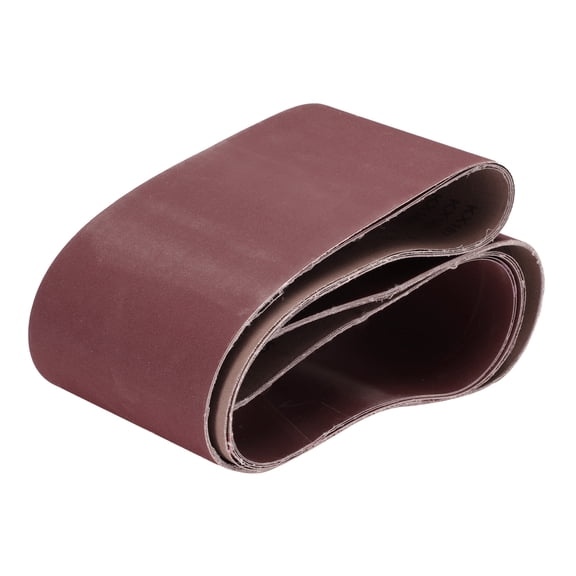 Uxcell 5 Pieces 6" x 89" Sanding Belts 320 Grits Aluminum Oxide Abrasive Belt Sander Paper Sanding Papers