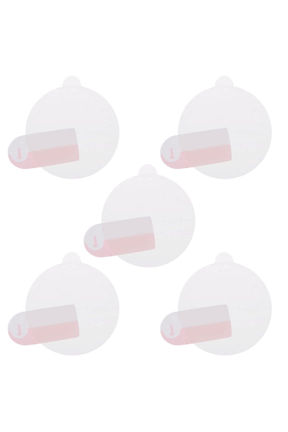 5 Pieces Watch Glass Screen Protectors 27mm Anti-Blue Light TPU Smartwatch Protective Film