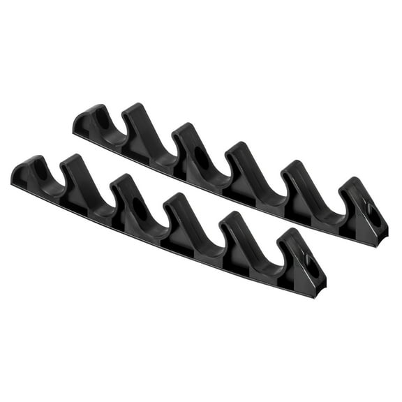 Uxcell 5 Position Chaise Adjustment Bracket Furniture Back Support Adjuster, Black 2 Pack