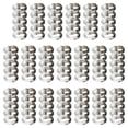thumbnail image 1 of Uxcell 5-Ring Binding Rings, 1.61"x 0.59"20 Pack Plastic Round Loose-Leaf, Black White, 1 of 1