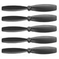 thumbnail image 1 of Uxcell 5 Set 55mm/2 Inch Propeller RC Propellers 2-Vane Blades Props for Lightweight Drones Motor Special Prop Accessories, Black, 1 of 7