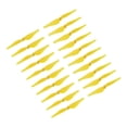 thumbnail image 1 of Uxcell 5 Set RC Propellers Blade Prop 2 Vane 7.6cm Dia Plastic Yellow Low-Noise RC Airplane DIY Aircraft Drone, 1 of 6