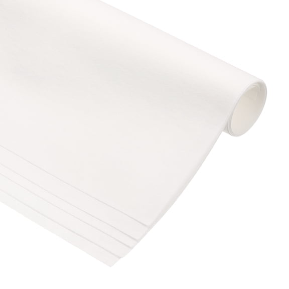 Uxcell 5 Sheet 15.75"x15.75" Qualitative Filter Paper, Medium Flow Filtration Speed Laboratory Testing Filter Paper Chemistry Filtering Kit for Lab Chemical Industrial Kitchen Oil Funnel