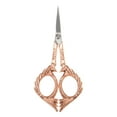 thumbnail image 1 of Uxcell 5" Stainless Steel Vintage Bird Style Scissors for Embroidery Cross Stitch Sewing Rose Gold, 1 of 6