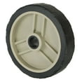 thumbnail image 1 of Uxcell 5" Universal Air Compressor Wheel with 0.63" Hole for Easy Mobility, Beige, 1 of 5